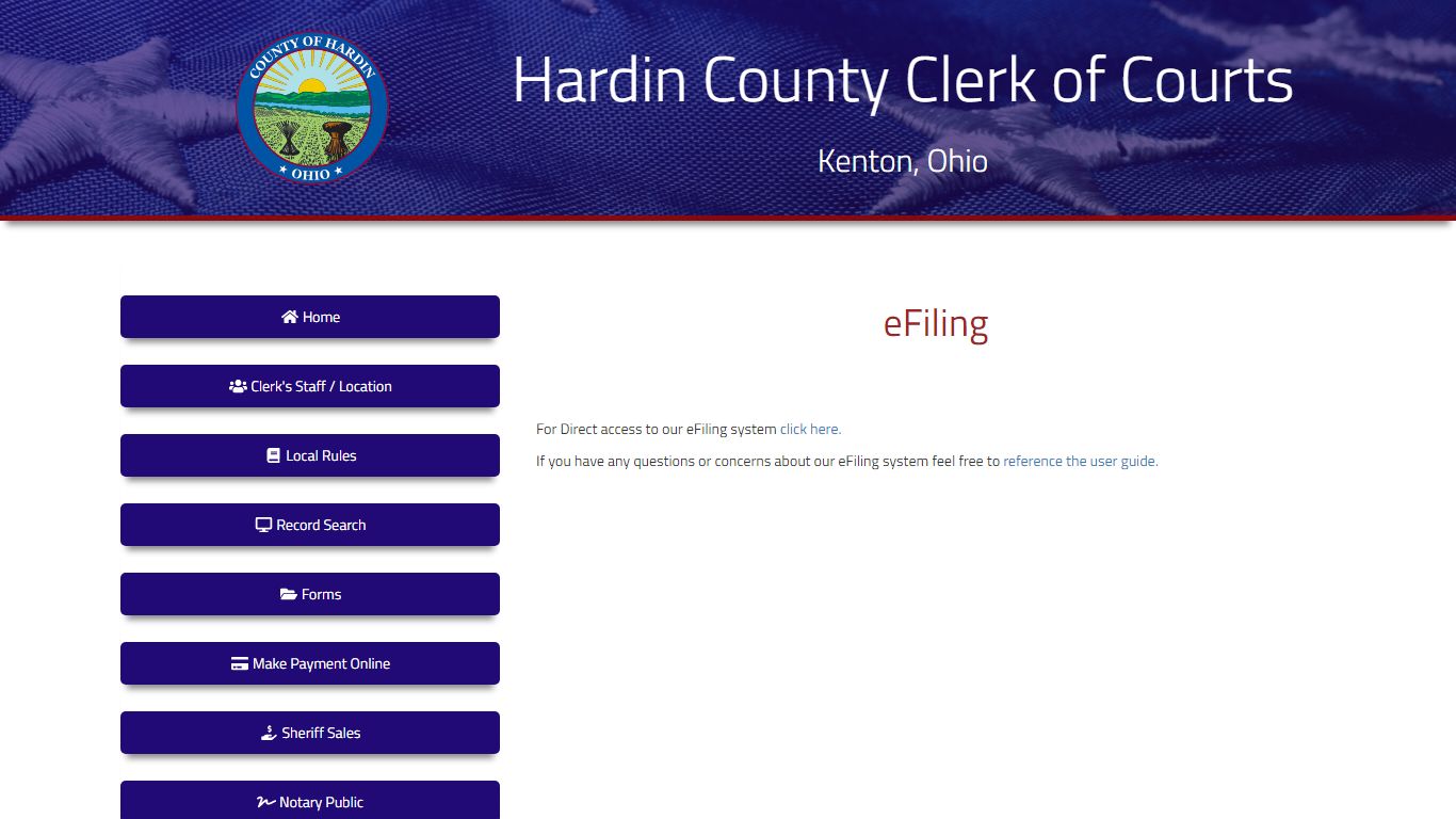 Hardin County Clerk of Courts